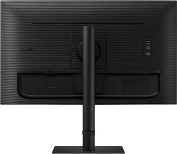 SAMSUNG 27" IPS QHD Flat Monitor, BLACK