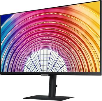 SAMSUNG 27" IPS QHD Flat Monitor, BLACK