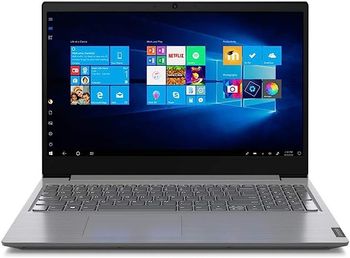 لينوفو V15 IIL انتل كور i5 - 1035G1  12GB RAM,256GB SSD +1TB HDD, GRAY DDR4، هارد ديسك 1 تيرابايت، بطاقة رسومات انتل UHD مدمجة، شاشة 15.6 انش FHD مضادة للتوهج، كيبورد انجليزي، دوس، رمادي