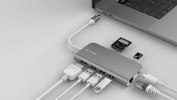 محول BIZHUB USB-C متعدد المنافذ