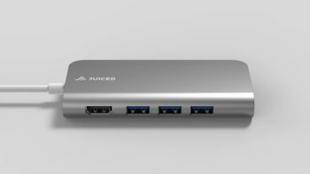 محول BIZHUB USB-C متعدد المنافذ