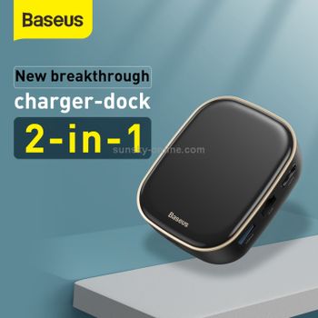 Baseus Type-C HUB Adapter AC Multifunctional Charger (CN) Black