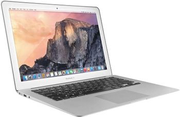 Apple MacBook Air 7،1 (A1465 أوائل 2015) كور i5 1.6 جيجا هرتز 11 بوصة ، ذاكرة الوصول العشوائي 8 جيجا بايت 128 جيجا بايت SSD ، 1.5 جيجا بايت VRAM ، ENG KB فضي