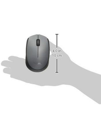 Logitech M170 Wireless Mouse For PC and Laptop Grey/Black