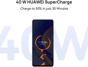 HUAWEI nova Y90 Smart Phone 6.7" Edgeless FullView Display - 40W Fast Charging - 5000 mAh Large Battery - 50 MP AI Triple Camera - 6GB RAM - 128GB Storage - EMUI 12 LTE - Midnight Black