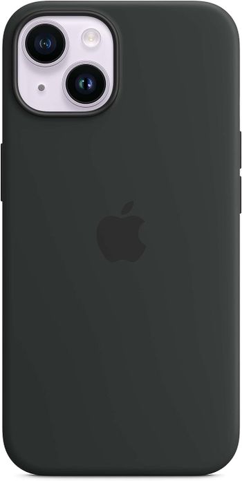 Apple iPhone 14 Silicone Case with MagSafe - Midnight