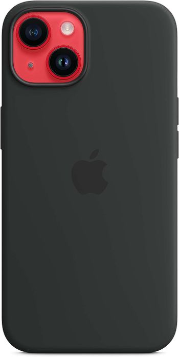 Apple iPhone 14 Silicone Case with MagSafe - Midnight