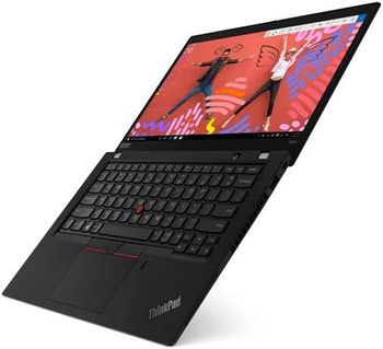 لوحة مفاتيح Lenovo Thinkpad X390 Core i5 8th Gen 16GB RAM 256GB SSD Eng ، أسود