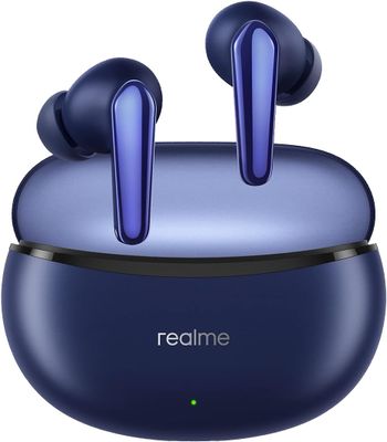 realme Buds Air 3 Wireless Earbuds, Active Noise Cancellation, 10mm Dynamic Bass Boost Driver, Up to 30 Hours Playtime, IPX5 Water Resistance