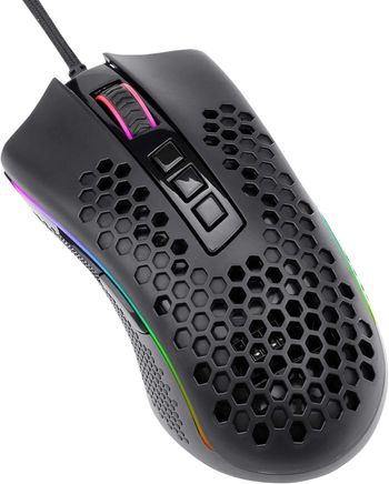 Redragon M988 Storm Lightweight RGB Gaming Mouse, 85g Ultralight Honeycomb Shell - 16,000 DPI Optical Sensor - 8 Programmable Buttons - Precise Registration - Super-Lite Cable