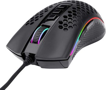 Redragon M988 Storm Lightweight RGB Gaming Mouse, 85g Ultralight Honeycomb Shell - 16,000 DPI Optical Sensor - 8 Programmable Buttons - Precise Registration - Super-Lite Cable