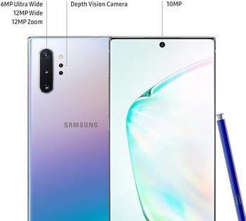 Samsung Galaxy Note 10 Single SIM Aura Glow 12GB RAM 256GB 5G - International Release