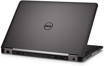 Dell Latitude Laptop E7270 12.5" Display Ci5-6th Generation 8GB RAM, / 256GB SSD / Intel Graphics / ENG KB / Black