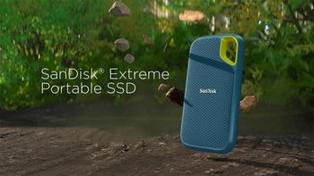 SanDisk External SSD V2 Extreme Portable 1050MB/S (SDSSDE61-2T00-G25) 2TB