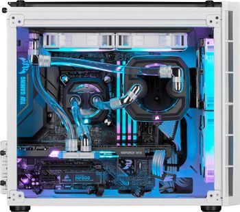 Corsair Hydro X Series, Xd3 Rgb Pump/Reservoir Combo (High-Performance Xylem Ddc Pwm Pump, Controlled, Compact Form Factor, Intergrated Reservoir, Customisable Lighting), Black