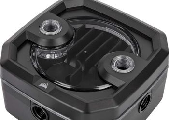 Corsair Hydro X Series, Xd3 Rgb Pump/Reservoir Combo (High-Performance Xylem Ddc Pwm Pump, Controlled, Compact Form Factor, Intergrated Reservoir, Customisable Lighting), Black