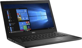 Dell Latitude 7280 12.5Display Intel Ci5-6th 8GB RAM SSD 128GB Intel Graphics, ENG ARA KB, Black