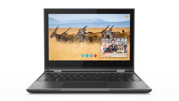 Lenovo 300e Winbook Gen 2 2-IN-1 Celeron® Quad-Core N4120 - 128GB SSD - 4GB -  11.6 (1366x768) IPS Touchscreen Win10 - Black