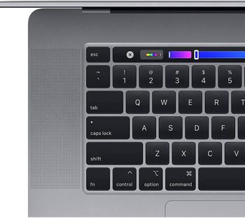 لاب توب Apple MacBook Pro (A2141) 2019 ، شاشة Retina 16 بوصة ، وحدة المعالجة المركزية Intel Core i7 بسرعة 2.6 جيجاهرتز ، ذاكرة وصول عشوائي سعتها 16 جيجابايت ، SSD 512 جيجابايت ، ENG KB