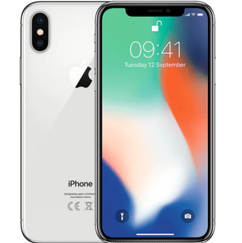 Apple iPhone X 64GB - Silver