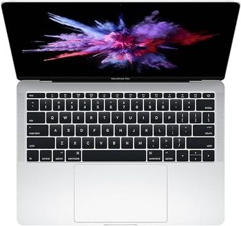 Apple MacBook Pro 2017 MPXR2LL/A 13-inch, Core i5-7360U 2.3GHz, Intel Iris Plus Graphics 640, 8GB RAM 128GB SSD - Sliver