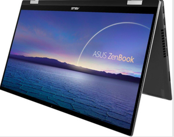 Asus ZenBook Flip 15 x360 Q528EH 15.6" FHD Touchscreen Laptop, Intel Core i7-1165G7, 16GB Ram, 256GB SSD, 4GB NVIDIA GTX 1650 Max-Q, Windows 11 Home, English Keyboard - Grey