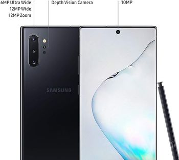 Samsung Galaxy Note 10+  Single SIM - 5G  - 256GB - 12GB RAM -  Aura Glow