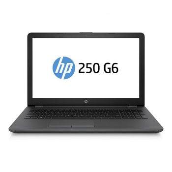 HP 250 G6 Notebook 15.6Inch - Intel Core i3-7th Gen, 4GB RAM, 256GB SSD, ENG/ARA KB Gray