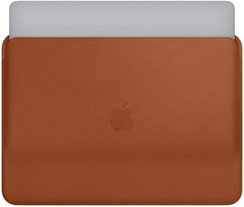 Apple Leather Sleeve for 13Inch MacBook Pro and MacBook air - Saddle Brown, MRQM2