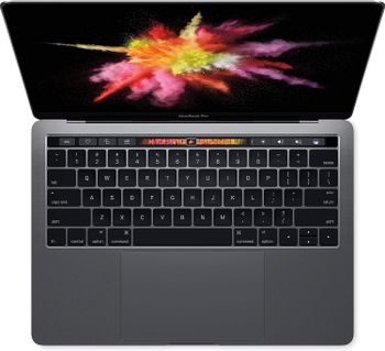 Apple MacBook Pro 2016 A1706, 13.3-inch, Core i7-2.9GHz dual-core, 16GB RAM 1TB SSD 1.5GB Graphic Card, Touch Bar with integrated - Gray