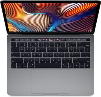 Apple MacBook Pro 2019 A2159, 13-inch, Core i5-8th Gen 1.4Ghz, 8GB RAM 128GB SSD 1.5GB Graphic Card, Touch Bar Touch ID Sensor- Gray