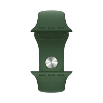 Apple Watch Series 7 41mm GPS + Cellular Aluminum Case Clover Sport Band - Green