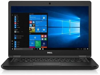 Dell Latitude 5490 i5-8650U 1.70Gz - Intel UHD Graphics 620 - 16GB DDR4 Memory - 256GB SSD - 14.0 Inch - Without Web Camera English / Arabic Keyboard - Black