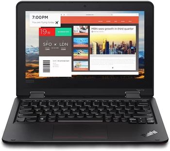 Lenovo Thinkpad Yoga 11E 11.6 Inches Screen Display Intel Core i5-6th Generation 8GB RAM 128GB SSD Intel Graphics