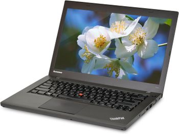 Lenovo Thinkpad T440s 14.0 Inches Screen Display Intel Core i5-4th Generation 8GB RAM 180GB SSD Intel Graphics English /Arabic Keyboard, Black