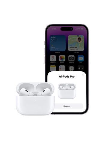 Apple AirPods Pro 2nd generation with MagSafe Case Lightning - White