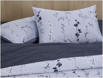 Calvin Klein Home Dusk Wild Flower Duvet Cover Set-King-Night Sky