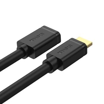 يونيتك 4K كابل تمديد HDMI عالي السرعة 60 هرتز، أسود، 3 متر،Y-C166K