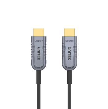 Unitek Ultrapro HDMI2.1 Active Optical 3M Cable Space Grey and Black color