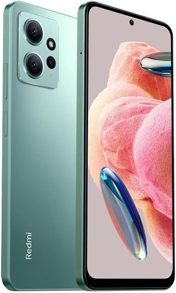 شاومي هاتف Redmi Note 12 ثنائي الشريحة باللون الأخضر النعناعي وذاكرة الوصول العشوائي (RAM) سعة 8 جيجابايت وذاكرة داخلية 256 جيجابايت يدعم تقنية 4G