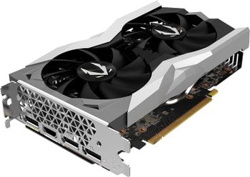 ZOTAC GAMING NVIDIA GeForce RTX 2060 AMP 6GB GDDR6 192-bit Gaming Graphics Card, Super Compact, Ice Storm 2.0, ZT-T20600D-10M