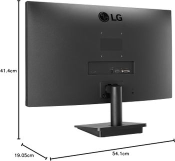 LG FHD 24-Inch Computer Monitor 24MP400-B- IPS with AMD FreeSync- Black