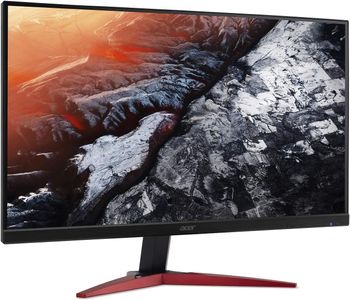 Acer KG251Q Jbmidpx 24.5 Inch Full HD-Gaming Monitor -AMD FreeSync -Up to 165Hz Refresh Rate -Up to 0.6ms -Zero-Frame