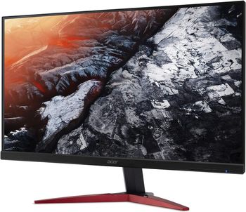 Acer KG251Q Jbmidpx 24.5 Inch Full HD-Gaming Monitor -AMD FreeSync -Up to 165Hz Refresh Rate -Up to 0.6ms -Zero-Frame