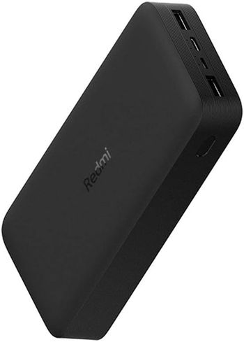 Xiaomi Redmi 18W Fast Charge Power Bank 20000mAh, Black