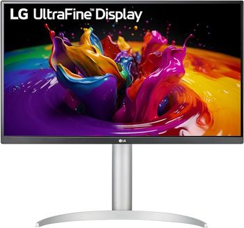 ال جي شاشة كمبيوتر الترا اتش دي 27 بوصة 27UP850N-W بتقنية IPS 4K مع شاشة فيسا HDR400 وUSB نوع C، ابيض