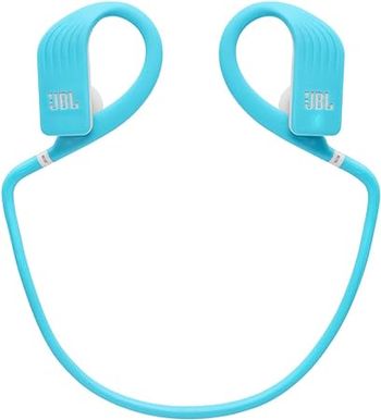 JBL Endurance Jump Waterproof Wireless Sport in-Ear Headphones with One-Touch Remote, Teal (Green Blue)