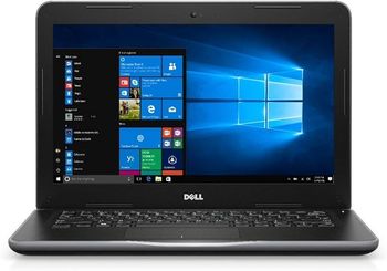 DELL Latitude 3380 Laptop with 14 inch display - Core i3 6th Gen Processor - 4 GB RAM - SSD 256GB - Grey Black - Windows 10