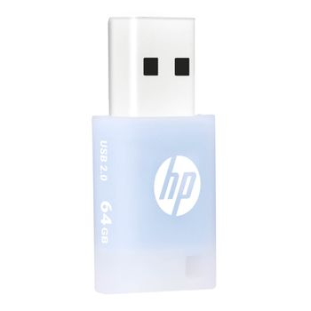 HP USB 2.0 Flash Drive 64GB v168- BLUE