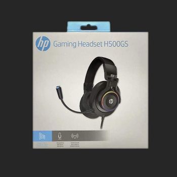 Latest HP Gaming Headset H500GS USB Preto LED RGB Dolby Digital Surround 7.1 - 9AJ66AA#AC4